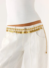 Feel Your Aura Belt - Gold